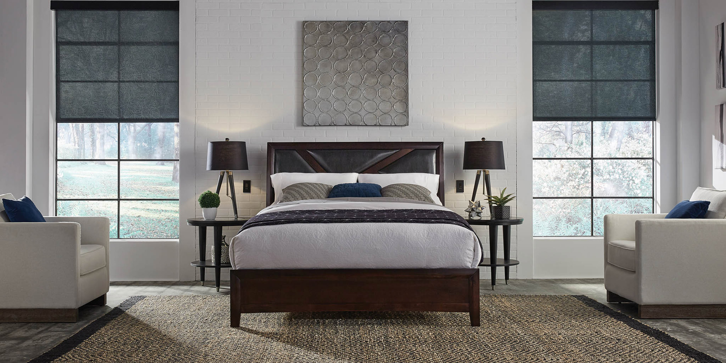 Lutron Bedroom Morning