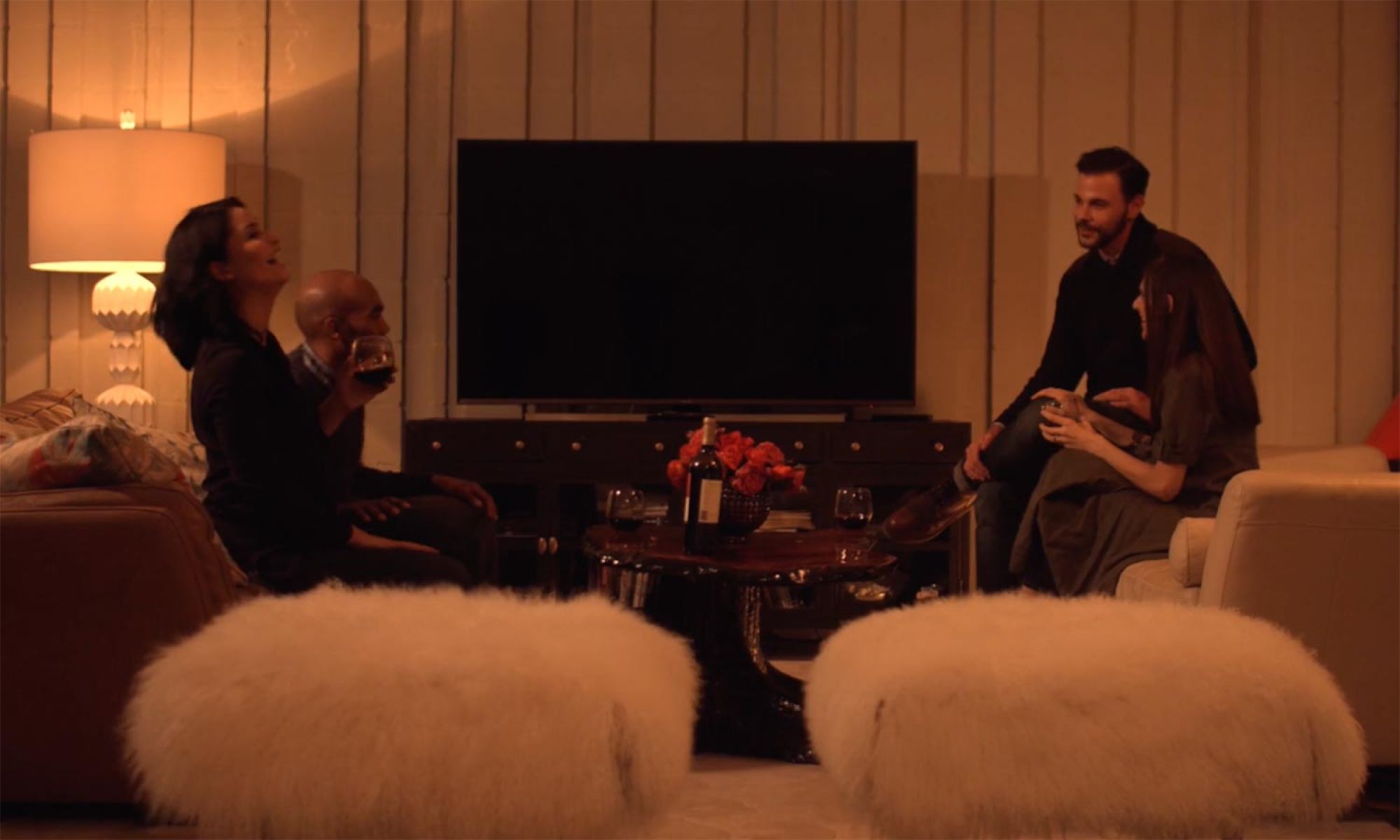 Ketra lighting in a living room