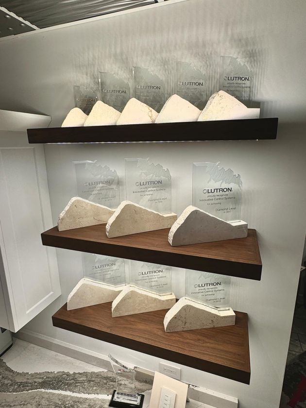 Innovative Control Systems Showroom - Lutron Awards