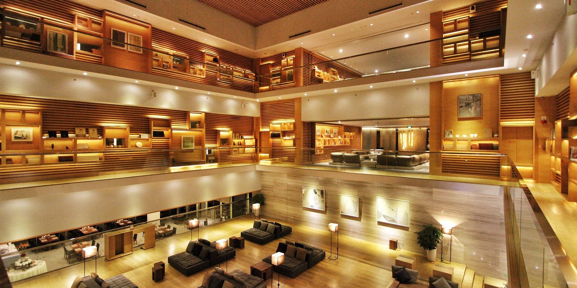 Hotel Lobby viewed from first floor